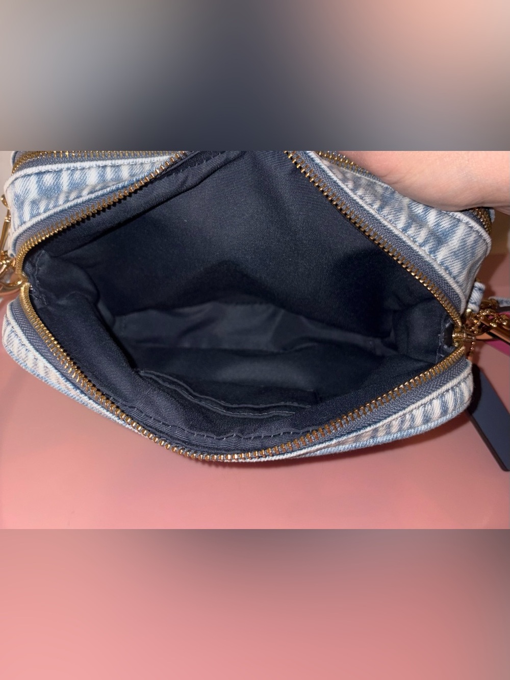 Coach Loved Denim Carey Bag NWOT - Picture 6 of 10